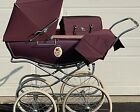 Vintage Wilson Silver Cross Baby Child Carriage Stroller Pram Made In England