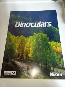 Rare Original Nikon Binoculars  Brochure English 1993 12 Printed in Japan NoRes!