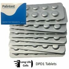 DPD1 water test tablets number rapid water test chlorine pool balance x 100