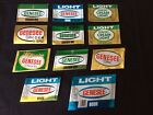 11 UNUSED GENESEE BEER LABELS -  ALL DIFFERENT - ROCHESTER NY