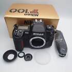 [Exc+5] Nikon F100 35mm SLR Film Camera Body in Box from Japan