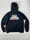 Obey Zip Up Jacket Large With Angel Logo