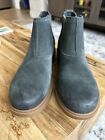 Blue  Denim Leather Sorel Boots Size 8 Lightly Worn