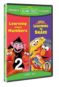 DVD - Animation - Sesame Street - Learning About Numbers - Learning To Share