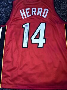 Tyler Herro Miami Heat Autographed Red Jersey