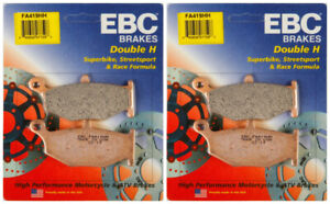 EBC Double-H Sintered Metal Brake Pads FA419HH (2 Packs - Enough for 2 Rotors)