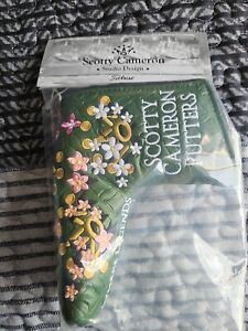 New ListingScotty Cameron MASTERS 2024 Headcover -Limited Release Augusta Flower Garden