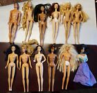 New ListingMF75 ~ NUDE BARBIE DOLL KEN DISNEY OTHER TLC MIXED JUNK LOT FOR OOAK PLAY PARTS
