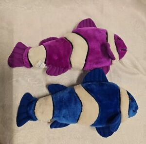 2- VINTAGE Clownfish Plush 14