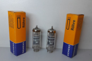 e182cc Siemens ( ECC99 ) NOS tube Matced pair Tested