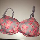 Pink Victoria’s Secret 36C Where Everywhere Lightly Lined Floral Bra