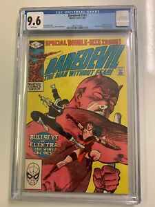 DAREDEVIL 181 CGC 9.6 NM+ WHITE PAGES 1982  FRANK MILLER DEATH OF ELEKTRA