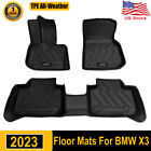 TPE Floor Mats Liner for BMW X3 2023 All Weather Odorless Full Set Interior Part (For: 2021 BMW X3)