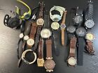 Set Of Watch Lot Bulk Good Condition Need Battery Some Untested