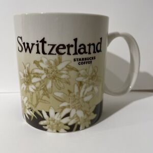 2011 Starbucks 16 oz Switzerland Global Icon Collector Series Coffee Mug