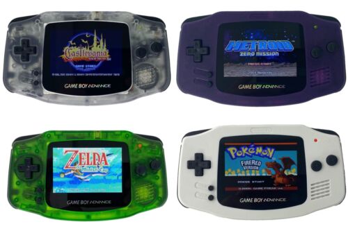 Gameboy Advance LAMINATED FunnyPlaying  ITA TFT Custom Console PICK A COLOR