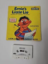 Sesame Street ~ Ernie's Little Lie Book With Cassette Look,Listen and Learn Book