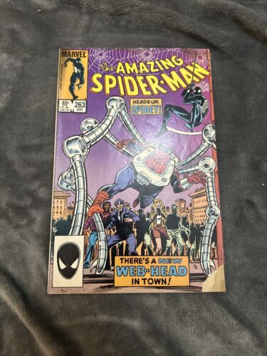 Marvel Comics the amazing Spider-Man#263 Acceptable Condition
