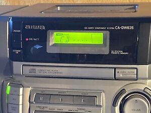 aiwa stereo system vintage 1999 CA-DW635