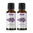 Now Foods 100% Pure Lavender Oil 1oz (30mL)  (Pack of 2)