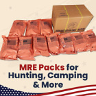Pack of 10 MRE Of HDR U.S. Military Surplus Humanitarian Meals Ready To Eat FEMA