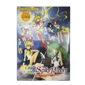 Sailor Moon Complete Series Collection Box Set Anime DVD (1-239 EPISODES + 5 MOV