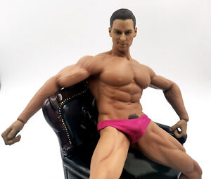 GAY DOLL Tom Muscular Man Pink Underwear Action Figure 12
