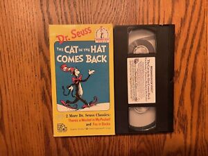 Dr. Suess The Cat in the Hat Comes Back (1989, VHS) *Buy 2 Get 1 Fee*