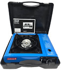 COLEMAN 1 Burner Cooking Portable Butane Gas Camp Tabletop Stove w/Carrying Case