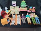 Fisher Price Loving Family Dollhouse Furniture And Figure Lot