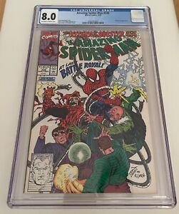 The Amazing Spider-Man #338 Marvel Comics 1990 - CGC 9.0 - Sinister Six!