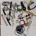 Watch Lot - (23) For Parts or Repair,Digital + Analog -( Fitbit Works) Fossil +