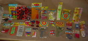 Lot #3 of Dime Store Plastic Novelty Toys Vintage Hong Kong New in Packages NOS