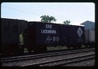 Railroad Slide - Erie Lackawanna #88184 Box Car 1977 Westmont Illinois Freight