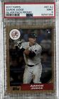 New Listing2017 Topps Aaron Judge Silver Pack Promo #87-AJ PSA 9 Mint