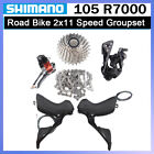 Shimano 105 R7000 Groupset 2x11 Speed Road Bike Shifters Cassette Derailleur Set
