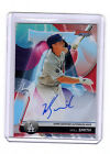 2020 Bowman's Best Will Smith Best Of 2020 Refractor Auto #B20-WS Dodgers