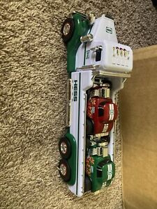 2022 Hess Toy Truck Flatbed Truck With Hot Rods No Box