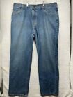 Carhartt Jeans Mens 40x32 Blue Relaxed Fit Frontier Holter Workwear Denim Pants