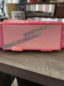Morphe X Jeffree Star Eye Brush Set, Pink - 10 Pieces