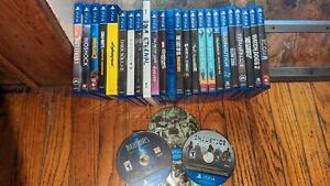 New Listing25 PS4 GAME LOT games and artwork, Cyberpunk, Bioshock, Dark Souls, Nier, XCOM 2