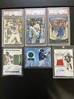 Baseball, Basketball, Football Sports Card Lot With Patches And Autos