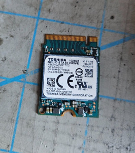 Toshiba KBG40ZNS1T02 - 1TB SSD Hard Drive M.2 2230 NVMe