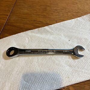 Craftsman 14mm 42425 GK-B Combination Reversible Ratchet Wrench USA Excellent!
