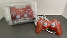 [OFFICIAL SONY OEM] Crimson Red DualShock X2 - 1 Factory Sealed, 1 Slightly Used