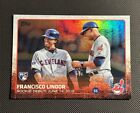 Francisco Lindor 2015 Topps Chrome Update Series RAINBOW FOIL #US286 Indians RC