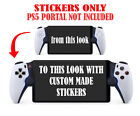 PS5 Portal Custom Look with RETRO Classic Buttons (Stickers ONLY)