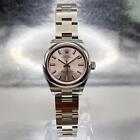 Rolex Oyster Perpetual 31mm Steel Pink Dial Automatic Ladies Watch 277200