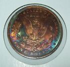 1884-O Morgan Silver Dollar Coin Nice High Grade Coin Monster Toning Rainbow