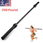 2 Inch Olympic Barbell Weight Bar 7ft 700 Pound Capacity Steel Constructed 45 lb